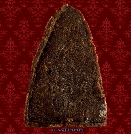 พระพิมพ์รูปเหมือนเนื้อผงผสมว่าน หลวงพ่อแช่ม วัดฉลอง จ.ภูเก็ต จัดสร้างฯ พ.ศ.๒๕๑๑