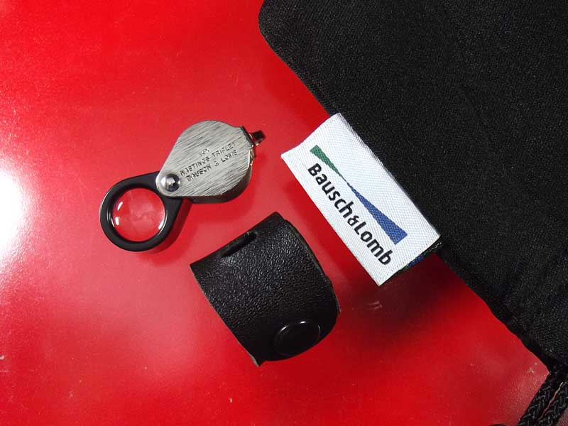 ราคาพิเศษค่ะกล้อง**BAUSCH&LOMB**14X**HASTING**เลนส์แก้วใสพร้อมซองหนังจัดส่งEMSค่ะ