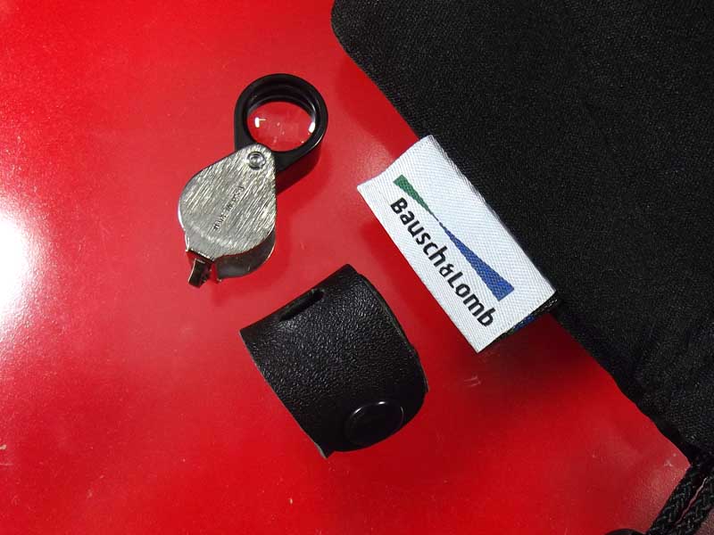 ราคาพิเศษค่ะกล้อง**BAUSCH&LOMB**14X**HASTING**เลนส์แก้วใสพร้อมซองหนังจัดส่งEMSค่ะ