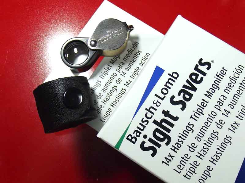 ราคาพิเศษค่ะกล้อง**BAUSCH&LOMB**14X**HASTING**เลนส์แก้วใสพร้อมซองหนังจัดส่งEMSค่ะ