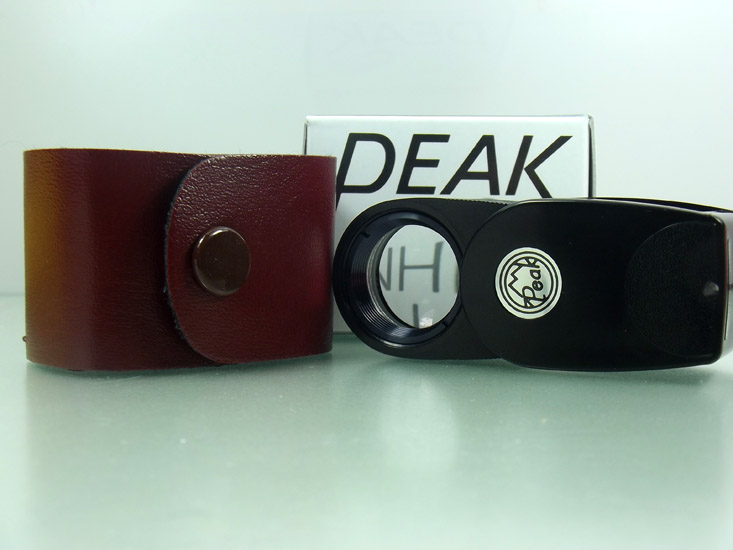 กล้องส่องพระยี่ห้อ PEAK (MAND IN JAPAN )เลนส์ 3 ชั้นเคลือบมัลติโค๊ตของแท้นำเข้าพร้อมจัดส่งEMS