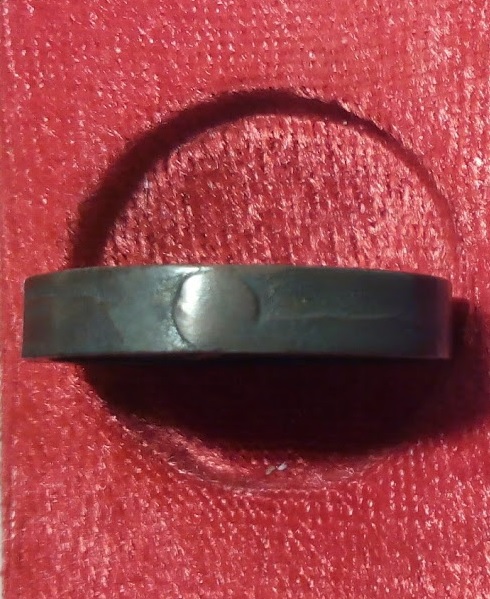 เหรียญหล่อล้อแม็ค หลวงพ่อเปิ่น วัดบางพระ เนื้อนวะ รุ่นสร้างโรงพยาบาล ปี35 ตอกโค๊ตด้านหลัง