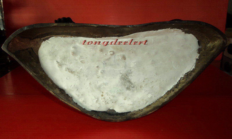 พระพุทธรูปบูชาศิลปะอู่ทอง วัดแหลมทอง จ.กาญจนบุรี ปี 2515 ใต ฐานดินไทย สวยมากค่ะ