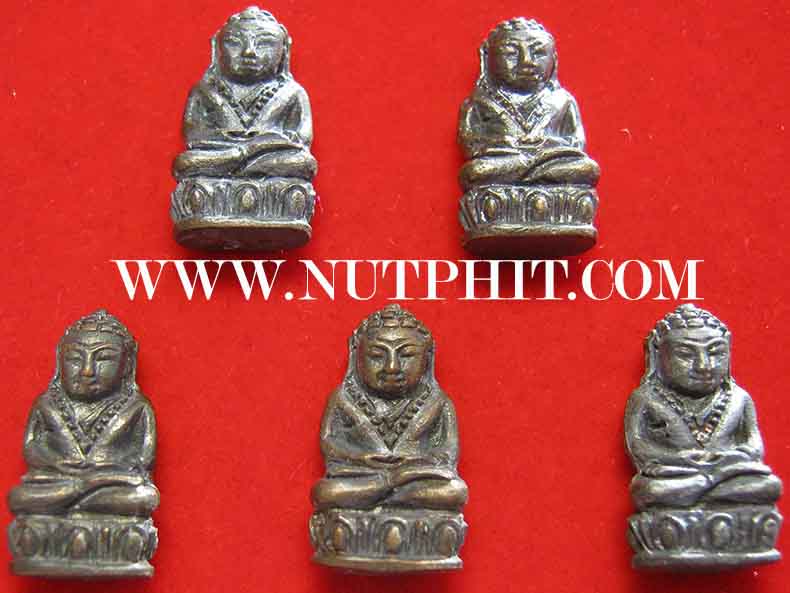 26*พระชัยวัฒน์จิ๋วเนื้อระฆังเก่าแช่น้ำมนต์*หลวงพ่อเกษม 5 องค์แชมป์ทุกองค์*