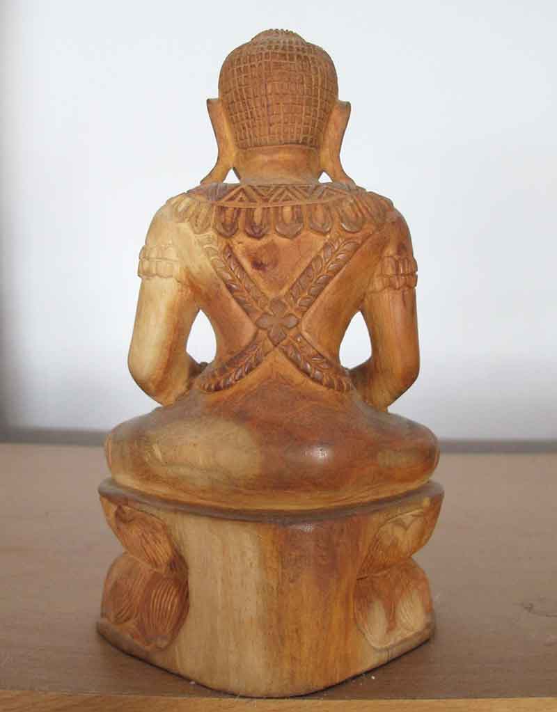พระพุทธรูป ไม้หอม แกะสลัก 