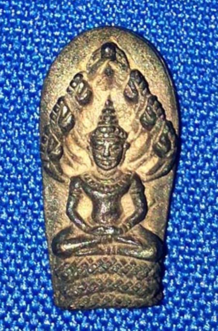 พระปรกใบมะขาม หลวงปู่คำพันธ์ มหาสมปรารถนา