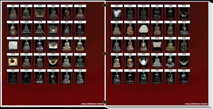 นวัตกรรมใหม่ สารานุกรมภาพพระบูชาคณาจารย์ 425 ภาพ E-BOOK