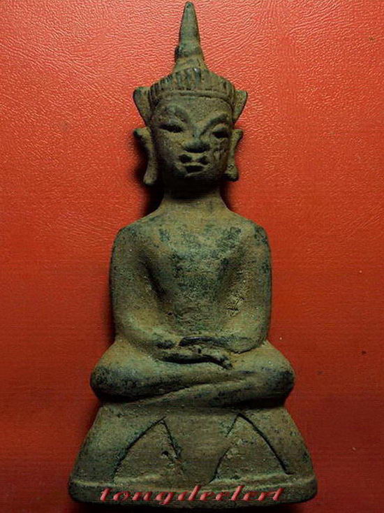 พระชัยสมัยอยุธยา ทรงเทริด สวยสมบูรณ์มากค่ะ