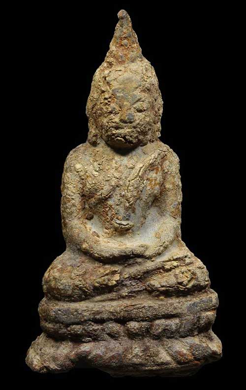 พระเนื้อตะกั่วสนิมแดง 