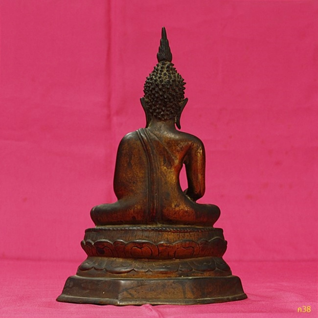 พระบูชารัชกาล ดินไทย หล่อหนา