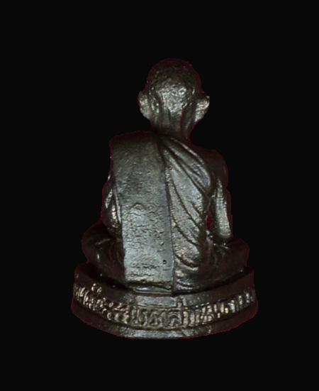 รูปหล่อ หลวงพ่อผล วัดเชิงหวาย  เนื้อนวะโลหะ  ปี 38