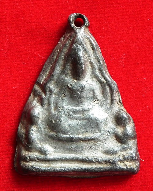 พระพิมพ์โมคคัลลาสารีบุตร  เนื้อชินตะกั่ว ไม่ทราบที่  