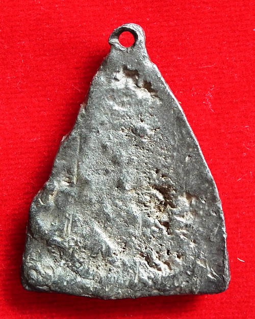 พระพิมพ์โมคคัลลาสารีบุตร  เนื้อชินตะกั่ว ไม่ทราบที่  