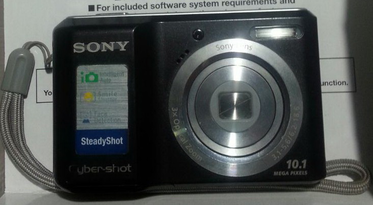 กล้องดิจิตอล Sony Cyber-shot dsc-s2000 10.1ล้านพิกเซลส์ จอ2.5นิ้ว สภาพ95%