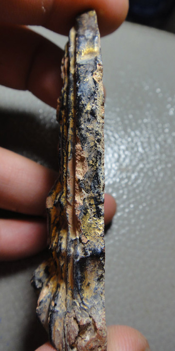 โคนสมอปางห้อยพระบาท เนื้อดิน ลงรักปิดทอง สภาพล้างผิว สวยๆครับ