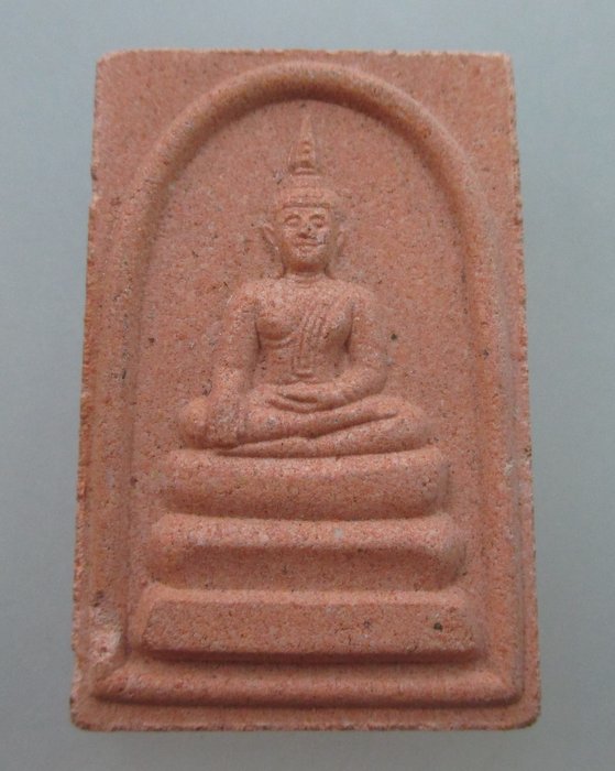 "เคาะเดียว" หลวงพ่อพระใส กระเบื้องหลังคาโบสถ์ รุ่นแรก วัดโพธิ์ชัย หนองคาย