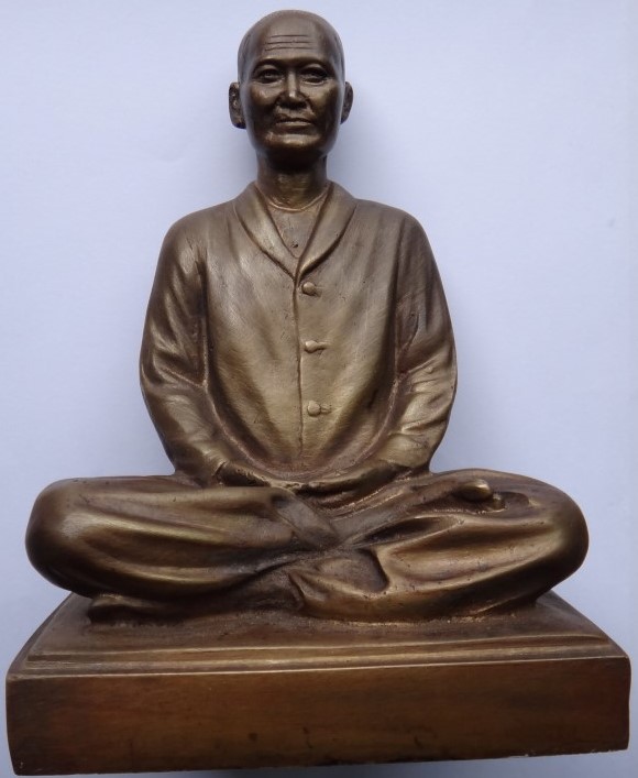 พระบูชา คุณแม่บุญเรือน โตงบุญเติม ปี32 หน้าตัก4นิ้ว อุดอัฐิ หลวงปู่บุดดาเสก หายาก เคาะเดียว