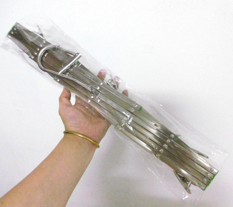 ขายปลีก-ส่ง ที่ตากผ้า ที่แขวนผ้า ยืดพับเก็บได้สแตนเลสแท้ 35 ตัวหนีบ Hanger Net 35 Clips รุ่นใหม่