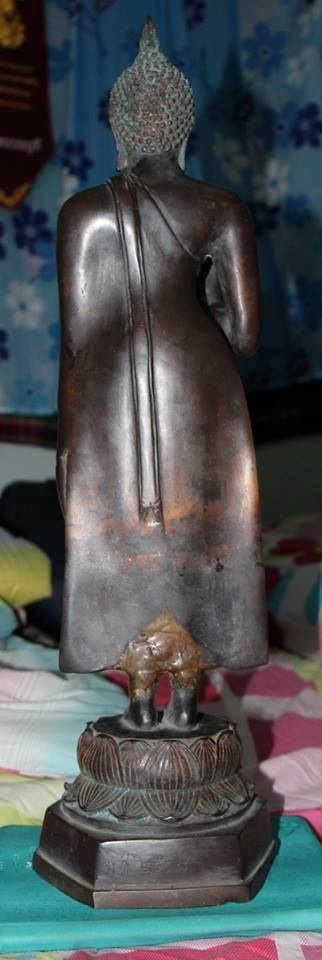 พระบูชา หลวงพ่อหนุน วัดท่าไชย สุพรรณุรี ปี18