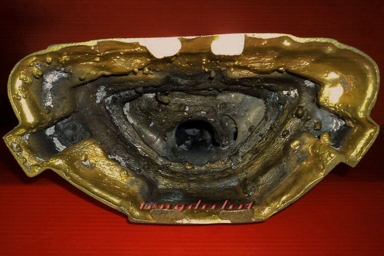 พระพุทธชินราชบูชา ภปร. กะไหล่ทอง ซุ้มถอดได้ สวยมากค่ะ