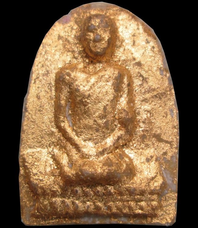 พระรูปเหมือนท่านเจ้าคุณนร เนื้อผงยันต์น้ำเต้านูนปี13 ออกวัดศีลขัน พระมีปิดทองเดิมครับ เคาะแรกครับ