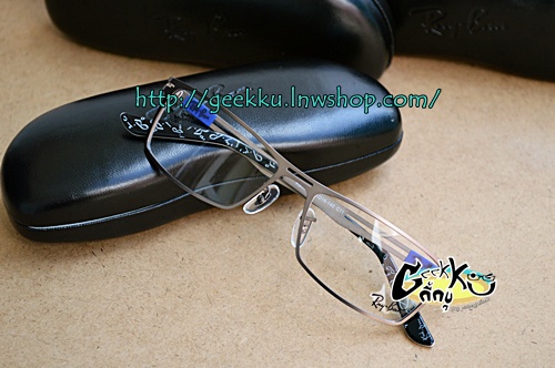 กรอบแว่นตา Ray Ban RB8540-C11 (R35) ทรงกรอบเต็มสีเงิน