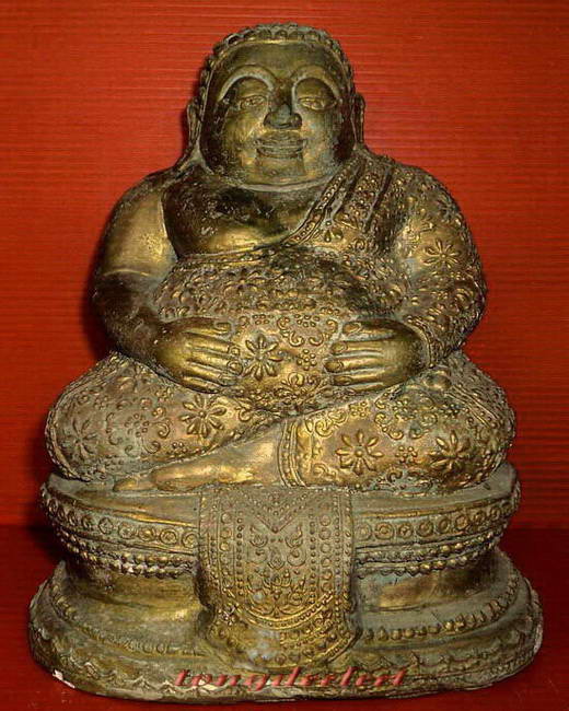 พระสังกัจจายน์บูชา หลวงพ่อหลิว รุ่นเก่า ออกวัดสนามแย้ หายากมาก ๆ ค่ะ