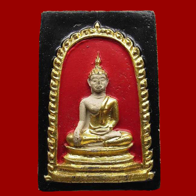* พิธีจตุรพิตรพรชัย* พระพุทธลงสี ปิดทอง หลังพระสังกัจจายน์ ออกวัดรัตนชัย (วัดจีน) จ. อยุธยา