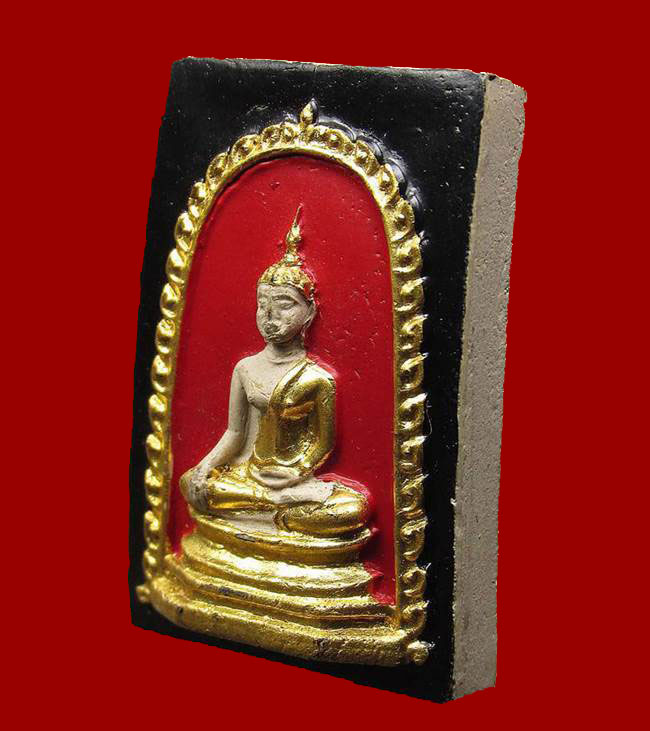 * พิธีจตุรพิตรพรชัย* พระพุทธลงสี ปิดทอง หลังพระสังกัจจายน์ ออกวัดรัตนชัย (วัดจีน) จ. อยุธยา