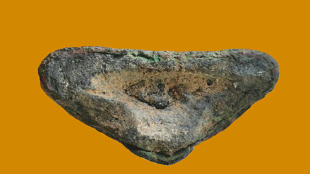 พระบูชาสมัยอยุธยา หน้าตัก 2 นิ้ว สูง 4 นิ้ว