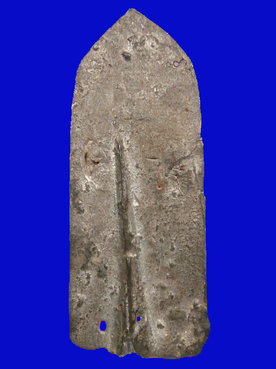 พระลีลาหลังเข็ม เนื้อชินเงิน กรุวัดชุมนุมสงฆ์ จ.สุพรรณบุรี สภาพสวยกริ๊บ รองแชมป์งาน จ.ระยอง