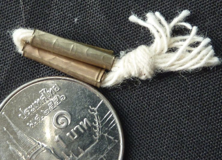 ตะกรุดสาริกาจินดามณี หลวงพ่อสาคร วัดหนองกรับ