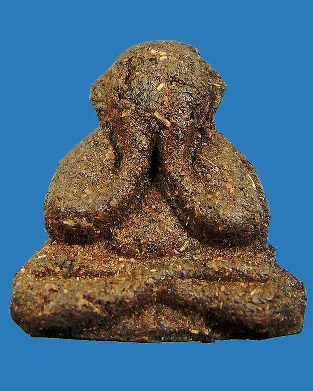 พระปิดตา หลังอุ (เนื้อเกสร) หลวงปู่คำพัน