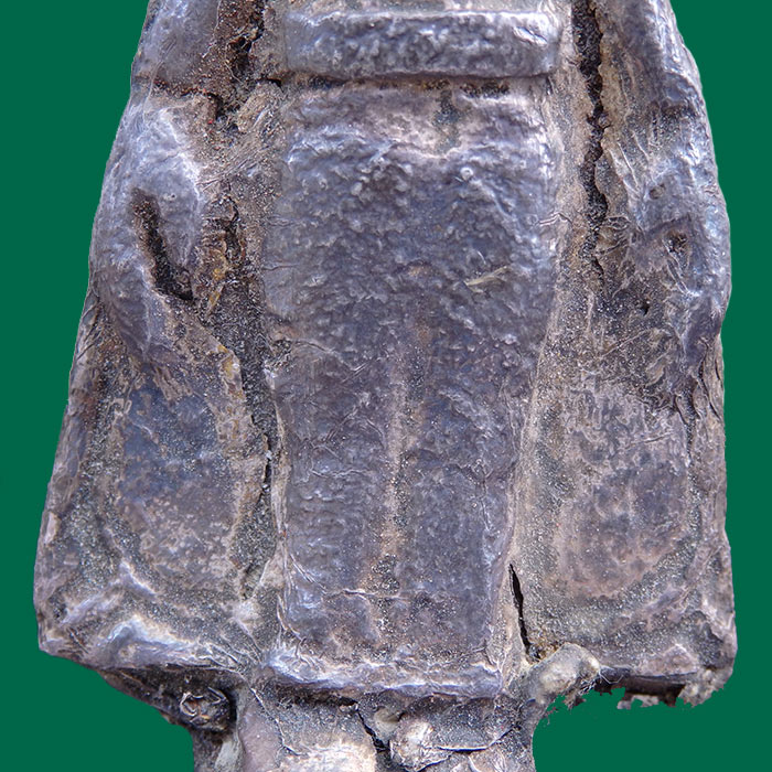 พระเนื้อว่านหน้าเงิน ศิลปะอยุธยายุคต้น