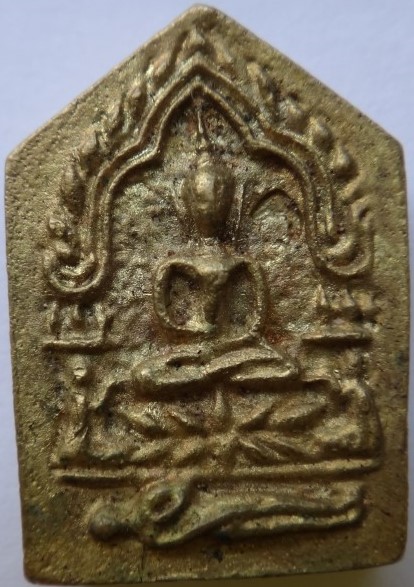 ขุนแผนหลวงปู่ธรรมรังษี เนื้อสตางค์ ตอกโค๊ต เคาะเดียว