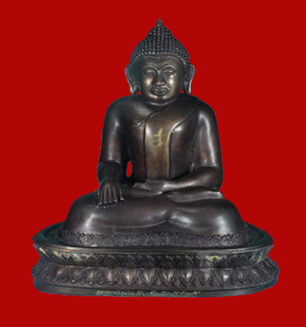 พระบูชาหน้าตัก ๕ นิ้ว หลวงพ่อสำเร็จศักดิ์สิทธิ์ อ.หนองแค จ.สระบุรี ปี ๒๕๕๔