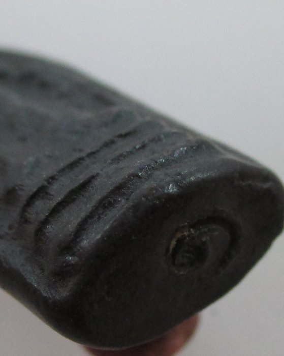 พระกริ่งคลองตะเคียน กรุวัดประดู่ทรงธรรม อยุธยา พิมพ์ 2 หน้า