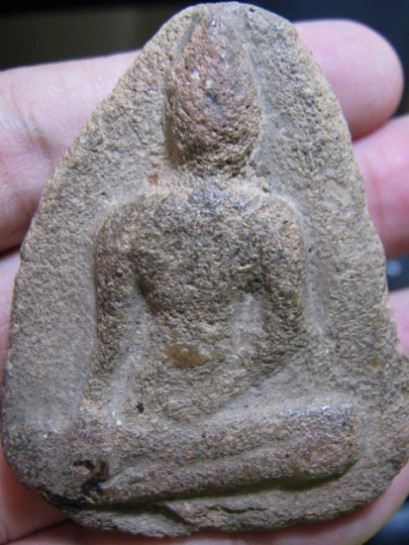 พระนางเขาหลวง เนื้อดิน กรุวัดเขาหลวง จ.สุโขทัย องค์ใหญ่ มาพร้อมบัตรรับรอง