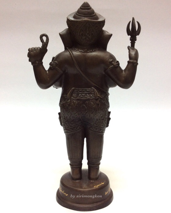 วัดใจ!!!พระพิฆเนศ ปางยืนประทานพร รุ่น 100 ปี กรมศิลปากร ขนาดบูชา สูง 10.5 นิ้ว เนื้อโลหะผสม No.3874