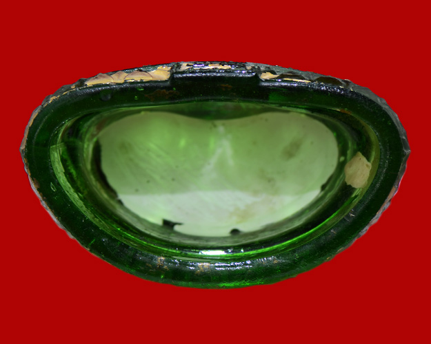 พระบูชา5นิ้ว พระแก้วมรกต พิธี25 พุทธศตวรรษ เนื้อสีเขียว สำนักพุทธศรีประทีป บล็อกJAPAN สภาพสวยมาก