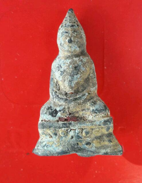 พระแก้บน.เนื้อตะกั่ว.ทองเดิมสนิมแดง.กรุวัดคลองสิบสอง