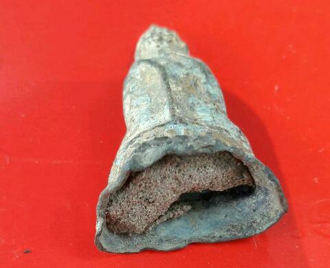 พระแก้บน.เนื้อตะกั่ว.ทองเดิมสนิมแดง.กรุวัดคลองสิบสอง