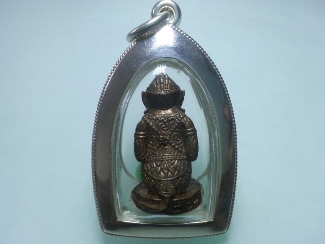 หนุมานรุ่นแรก๑ใน๘๑ตน อุดผงเล็ก ลพ.สิน วัดละหารใหญ่ เนื้อทองเหลือง โค๊ต.