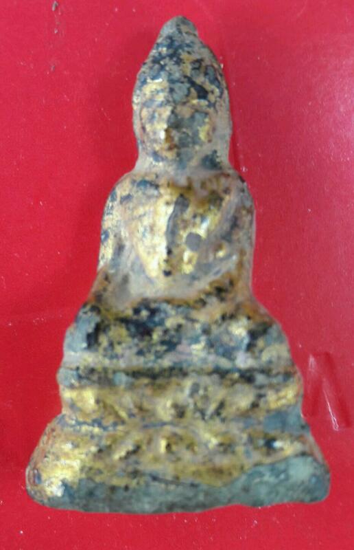 พระแก้บน.เนื้อตะกั่ว.ทองเดิมสนิมแดง.วัดพระยาปลา