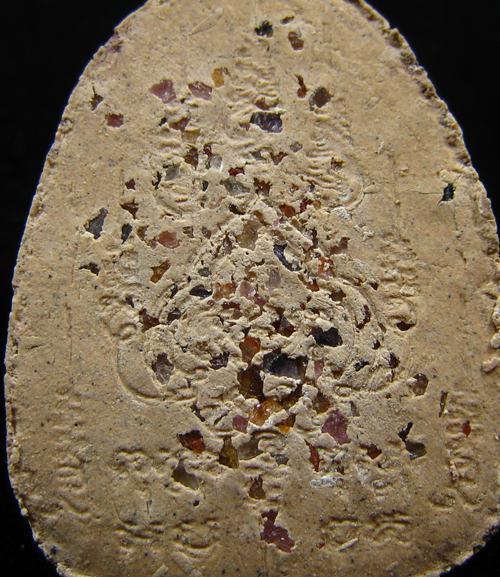  พระผงรูปเหมือน หลวงปู่หมุน ฐิตสีโล พิมพ์นั่งเมฆ ฝังพลอยเสก พิธีมหาสมปรารถนา ออกวัดซับลำใย ปี 43 (2)