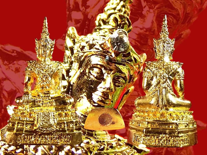 สมเด็จองค์ปฐม บรมมหาจักรพรรดิ์ รุ่น มหาเศรษฐีอมฤตโชค ###ฝังพระบรมสารีริกธาตุ