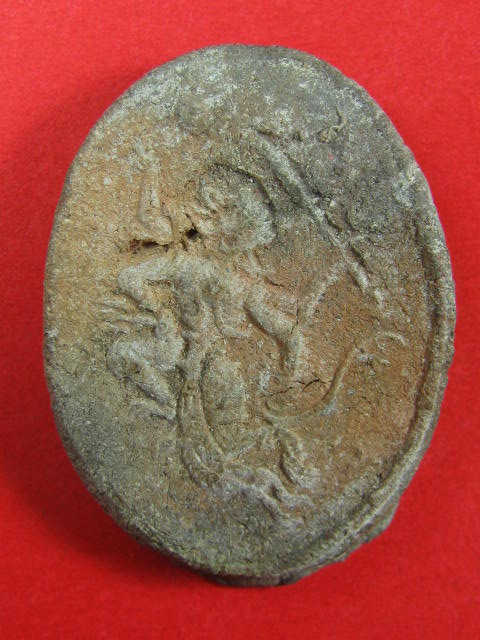 หนุมาน เนื้อดินเผา หลวงปู่สี วัดสะแก อยุธยา 