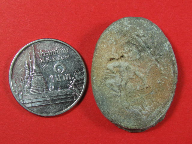 หนุมาน เนื้อดินเผา หลวงปู่สี วัดสะแก อยุธยา 