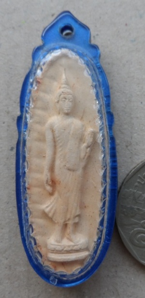 พระยี่สิบห้าศตวรรษ ปี2500 เนื้อดิน พระดี พิธีใหญ่ เลี่ยมกันน้ำพร้อมใช้