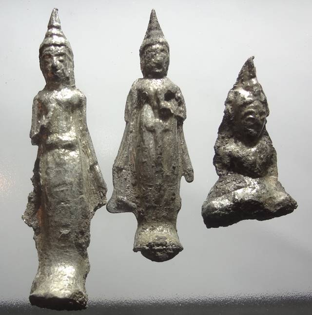  พระ กรุวัดเกาะสัมพันธวงศ์ 3องค์งามๆครับ